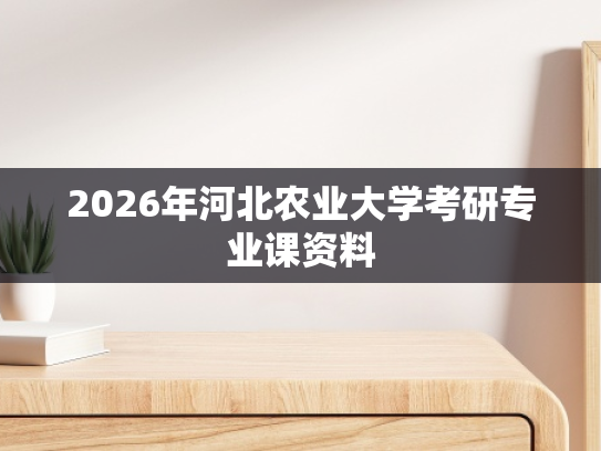 2026年河北农业大学考研专业课资料