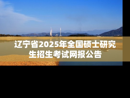 辽宁省2025年全国硕士研究生招生考试网报公告
