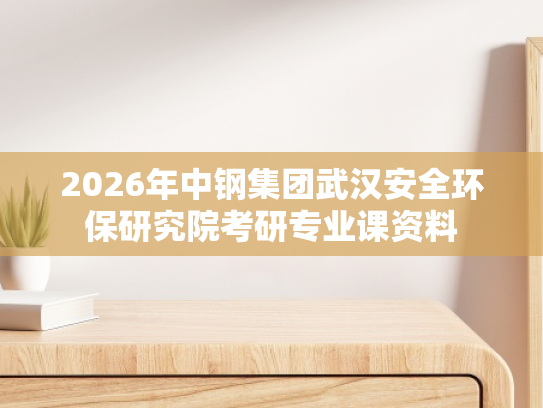 2026年中钢集团武汉安全环保研究院考研专业课资料